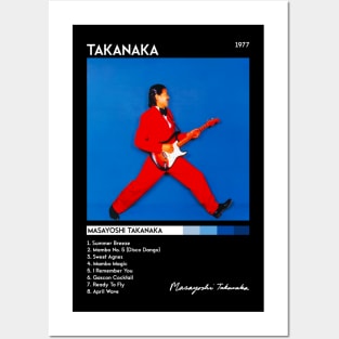 Takanaka Album Cover - Masayoshi Takanaka | City Pop | 70s 80s 90s | Track List | Posters and Art